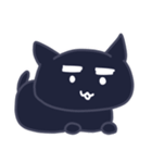 くろまゆねこ（個別スタンプ：1）