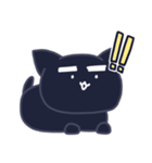 くろまゆねこ（個別スタンプ：5）