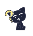 くろまゆねこ（個別スタンプ：6）