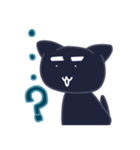 くろまゆねこ（個別スタンプ：7）