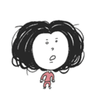 多毛なひと1（個別スタンプ：21）