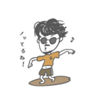 多毛なひと1（個別スタンプ：24）