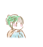 敬語でほのぼのガールズ（個別スタンプ：34）