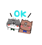 たぬきとアザラシ（個別スタンプ：7）