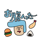 リーゼント君 デカ文字（個別スタンプ：15）