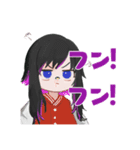 猫毛のついたスタンプ（個別スタンプ：5）