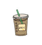 カフェ/飲み物/犬（個別スタンプ：12）