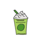 カフェ/飲み物/犬（個別スタンプ：16）