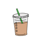 カフェ/飲み物/犬（個別スタンプ：22）