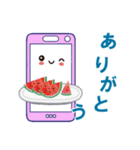 スマちゃんの夏（個別スタンプ：4）