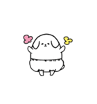 ゆるいおむつ犬スタンプ1（個別スタンプ：1）