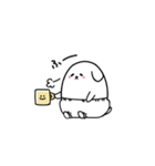 ゆるいおむつ犬スタンプ1（個別スタンプ：3）