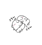 ゆるいおむつ犬スタンプ1（個別スタンプ：7）