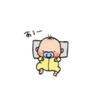 赤ちゃんの日常（首座り前頃）（個別スタンプ：1）
