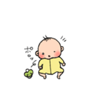 赤ちゃんの日常（首座り前頃）（個別スタンプ：11）