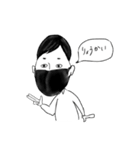 マスクいけめん（個別スタンプ：13）
