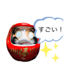 だるまスタンプ4（個別スタンプ：6）