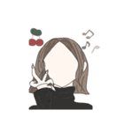 顔なしちゃんスタンプ（個別スタンプ：6）