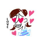イジワル子（個別スタンプ：4）