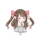 量産型ちゃん あいさつ（個別スタンプ：3）