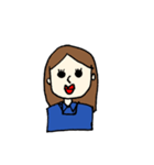 むこさんはいつも笑顔（個別スタンプ：7）
