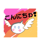 吹き出しスタンプで作りました（個別スタンプ：23）