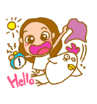 ベイちゃんと友達（個別スタンプ：3）