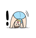 かんたんお返事赤ちゃん2（個別スタンプ：5）