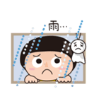 かわいい男の子「Bowlcut-KuuN」の日常会話（個別スタンプ：34）