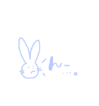 手書きのうさぎvol.1（個別スタンプ：6）