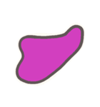 やわらかい形（個別スタンプ：9）