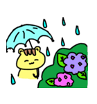 はむネコくん3(梅雨・夏)（個別スタンプ：14）