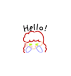 Let's use English！（個別スタンプ：3）