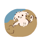 のんびり犬ももちゃん（個別スタンプ：24）