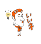 clear face スタンプ（個別スタンプ：1）