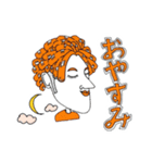 clear face スタンプ（個別スタンプ：2）