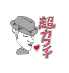 clear face スタンプ（個別スタンプ：3）