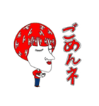 clear face スタンプ（個別スタンプ：4）