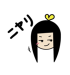 ぱっつん前髪ちゃん2（個別スタンプ：7）