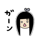 ぱっつん前髪ちゃん2（個別スタンプ：10）