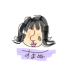 シュールな手書きスタンプ-その1-（個別スタンプ：5）