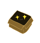 クロネコのミミちゃん（個別スタンプ：3）