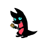 赤腹ウルフくん（個別スタンプ：14）