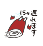 ミックスにダメ出しをするカニ（個別スタンプ：35）