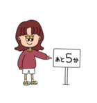 女の子 〜日常で使える〜（個別スタンプ：11）