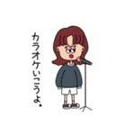 女の子 〜日常で使える〜（個別スタンプ：21）