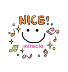 miracle☆machik☺︎miracle使えるスタンプ（個別スタンプ：27）