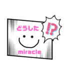 miracle☆machik☺︎miracle使えるスタンプ（個別スタンプ：40）