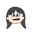 まりっぺのなんとも言えない表情（個別スタンプ：4）