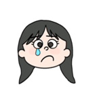 まりっぺのなんとも言えない表情（個別スタンプ：12）